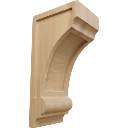 Ekena Millwork 4 3/4"W x 6"D x 12"H Diane Recessed Wood Corbel, Cherry CORW05X06X12DICH